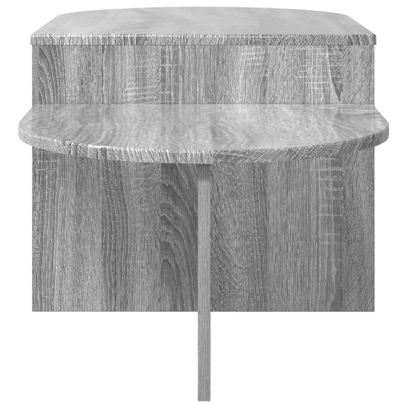 Stolik kawowy Szary Sonoma 100 x 50 x 40 cm Drewno inżynieryjne