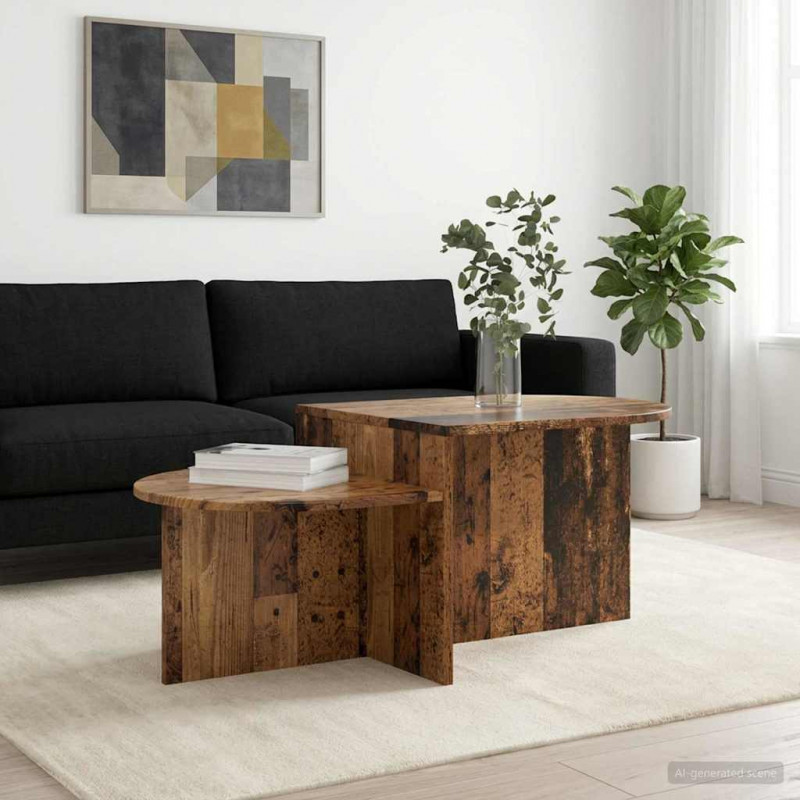 Stolik kawowy Stare drewno 100 x 50 x 40 cm Drewno inżynieryjne