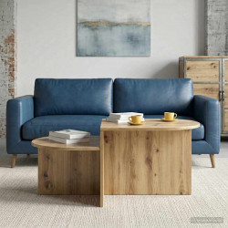 Stolik kawowy Dąb artisan 100 x 50 x 40 cm Drewno inżynieryjne