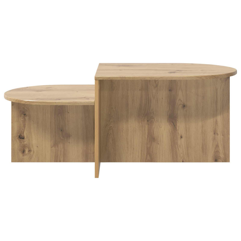 Stolik kawowy Dąb artisan 100 x 50 x 40 cm Drewno inżynieryjne