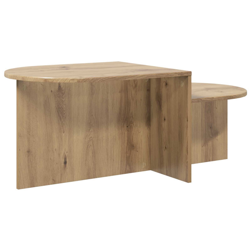Stolik kawowy Dąb artisan 100 x 50 x 40 cm Drewno inżynieryjne
