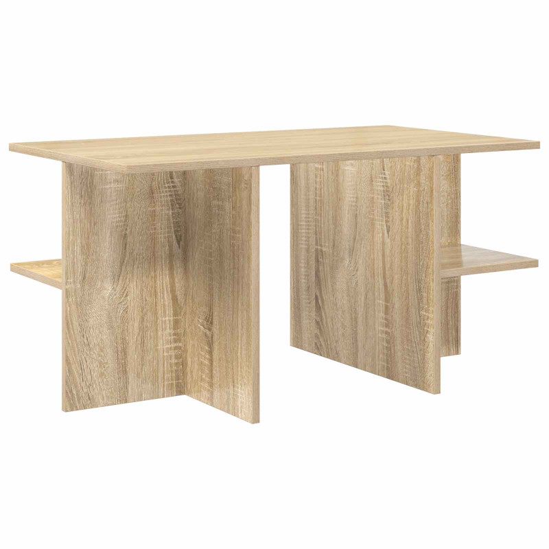 Stolik kawowy dąb Sonoma 87 x 50 x 45 cm Drewno inżynieryjne