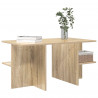Stolik kawowy dąb Sonoma 87 x 50 x 45 cm Drewno inżynieryjne