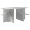 Stolik kawowy Betonowy szary 87 x 50 x 45 cm