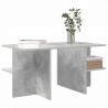 Stolik kawowy Betonowy szary 87 x 50 x 45 cm