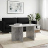 Stolik kawowy Betonowy szary 87 x 50 x 45 cm