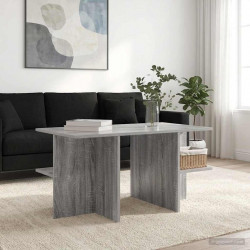 Stolik kawowy Szary Sonoma 87 x 50 x 45 cm Drewno inżynieryjne