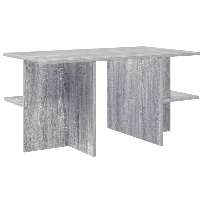 Stolik kawowy Szary Sonoma 87 x 50 x 45 cm Drewno inżynieryjne