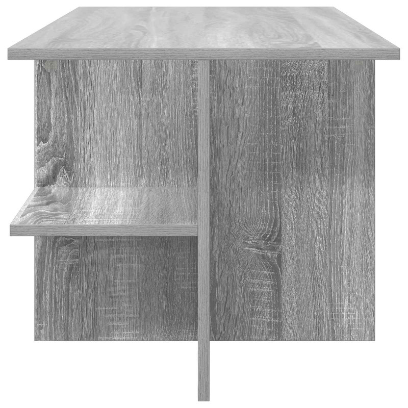 Stolik kawowy Szary Sonoma 87 x 50 x 45 cm Drewno inżynieryjne