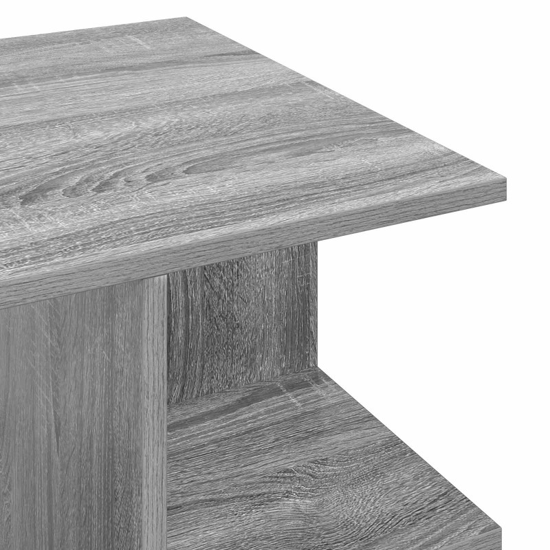 Stolik kawowy Szary Sonoma 87 x 50 x 45 cm Drewno inżynieryjne