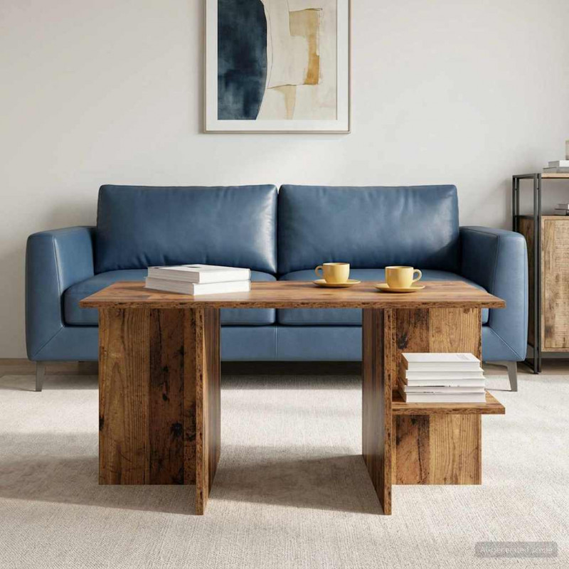 Stolik kawowy Stare drewno 87 x 50 x 45 cm Drewno inżynieryjne
