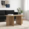Stolik kawowy Dąb artisan 87 x 50 x 45 cm Drewno inżynieryjne