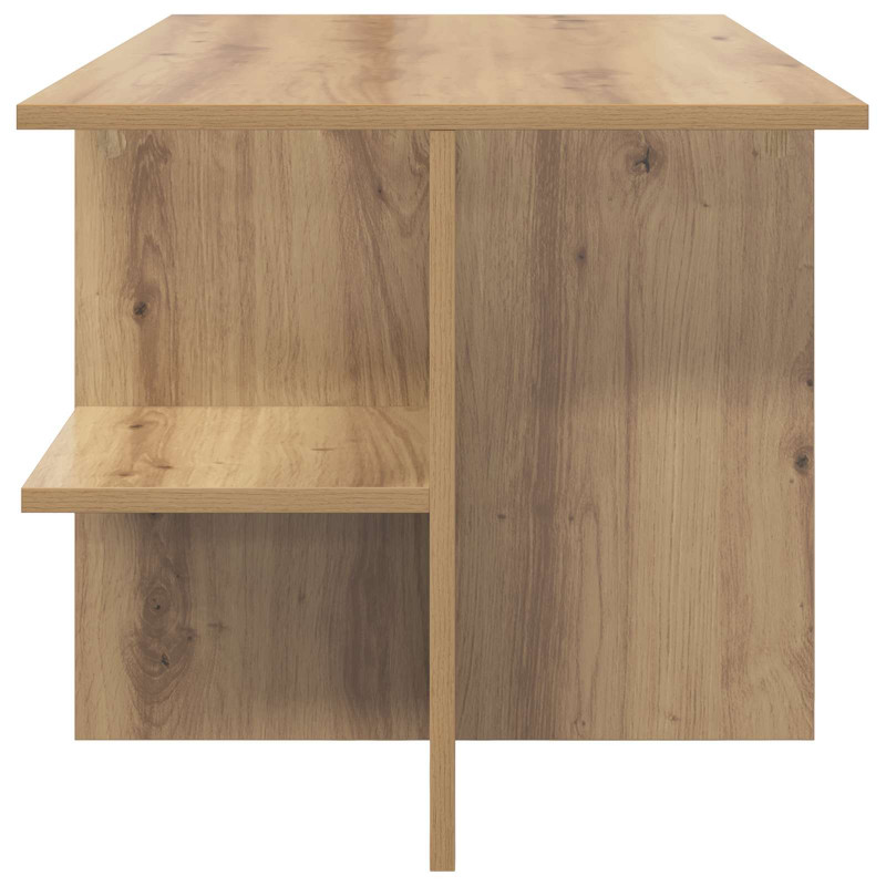 Stolik kawowy Dąb artisan 87 x 50 x 45 cm Drewno inżynieryjne