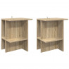 Stolik kawowy 2 pcs dąb Sonoma 40 x 30 x 49 cm
