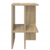 Stolik kawowy 2 pcs dąb Sonoma 40 x 30 x 49 cm