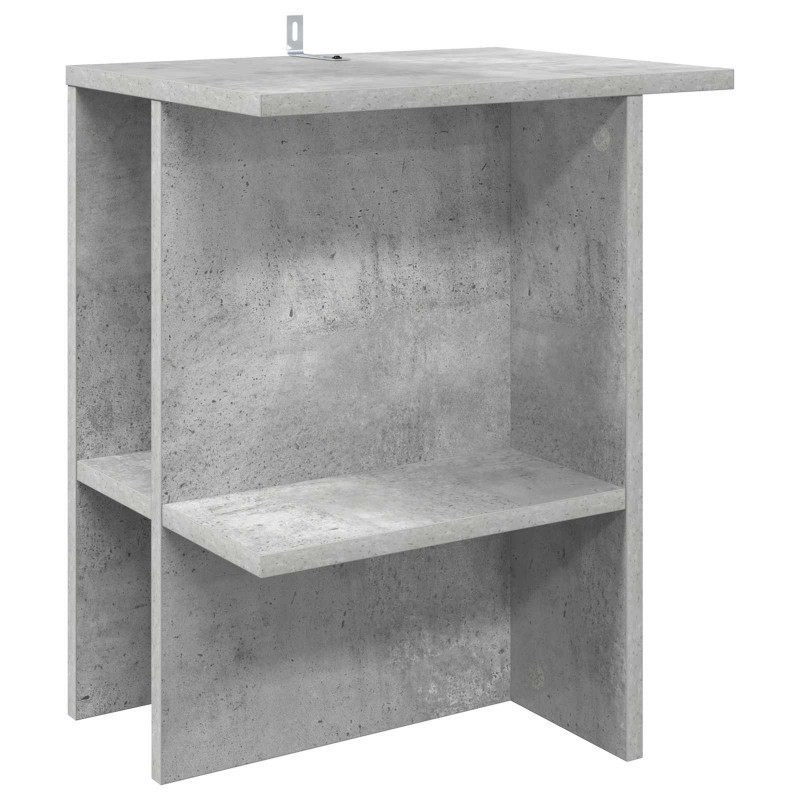 Stolik kawowy 2 pcs Betonowy szary 40 x 30 x 49 cm