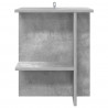 Stolik kawowy 2 pcs Betonowy szary 40 x 30 x 49 cm