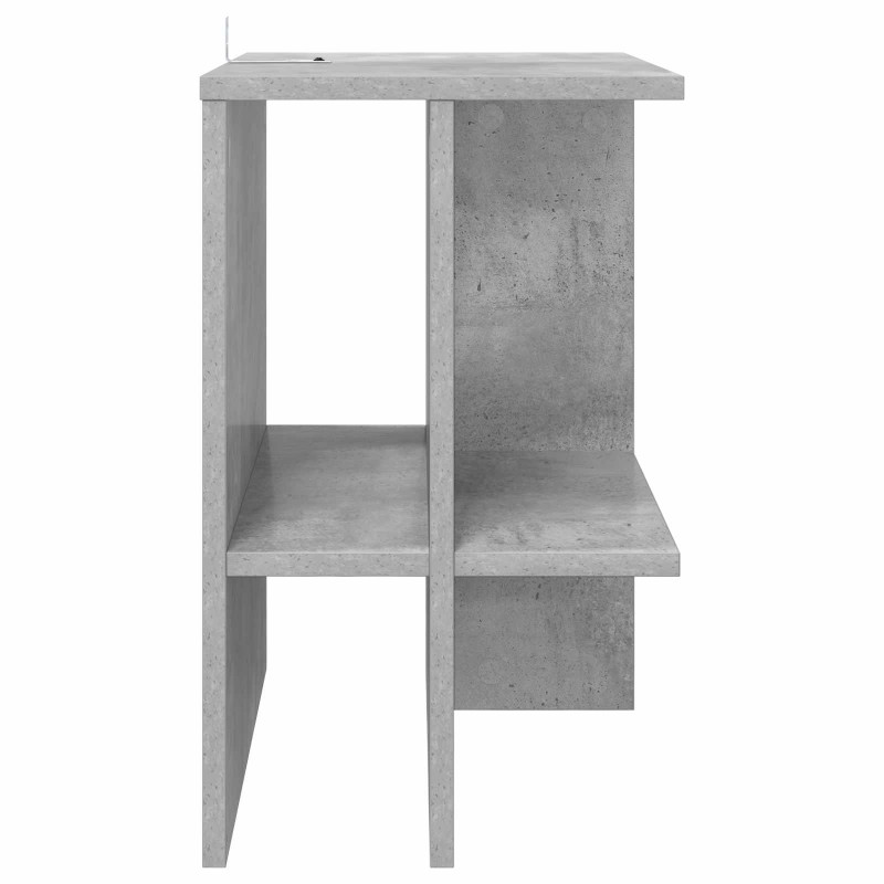 Stolik kawowy 2 pcs Betonowy szary 40 x 30 x 49 cm