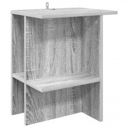 Stolik kawowy Szary Sonoma 40 x 30 x 49 cm Drewno inżynieryjne