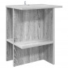 Stolik kawowy Szary Sonoma 40 x 30 x 49 cm Drewno inżynieryjne