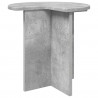 Stolik boczny 2 pcs Betonowy szary Ø 39 x 38 cm