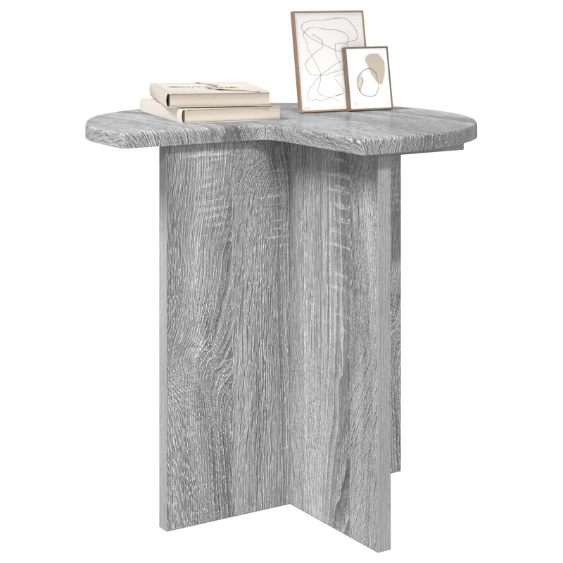 Stolik boczny z przechowywaniem 2 pcs Szary Sonoma Ø 39 x 38 cm