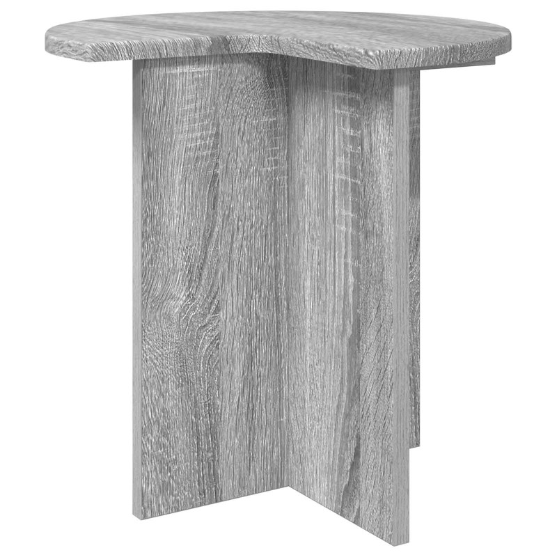 Stolik boczny z przechowywaniem 2 pcs Szary Sonoma Ø 39 x 38 cm