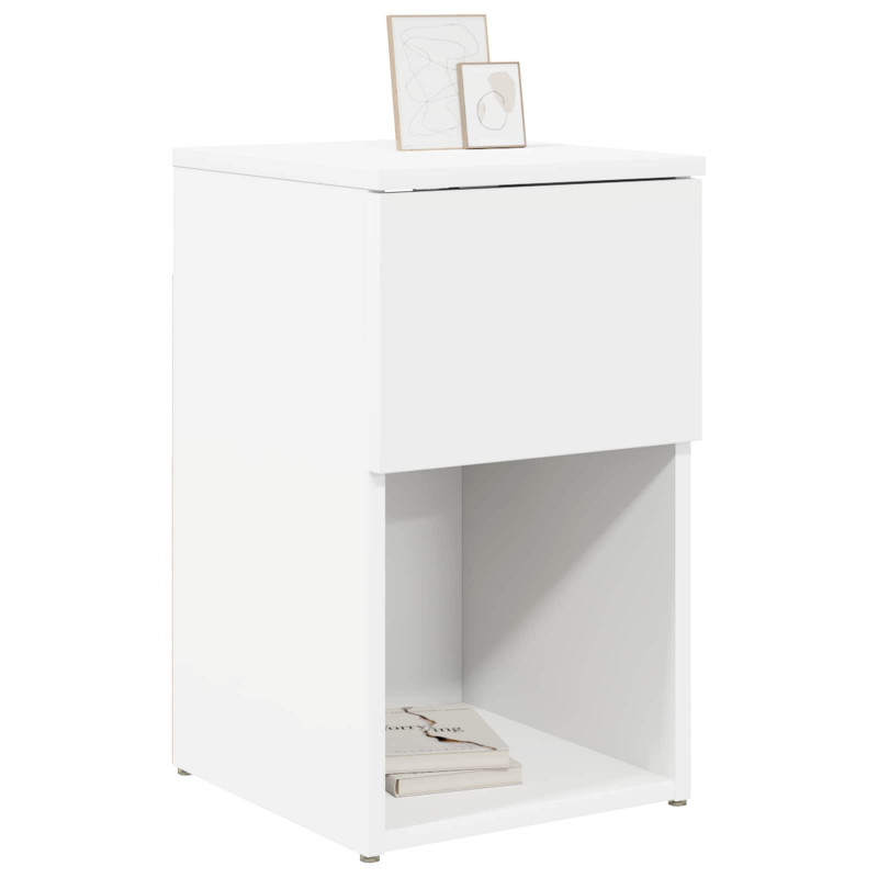 Szafka pod łóżko 2 pcs Biały 29 x 31,5 x 49 cm