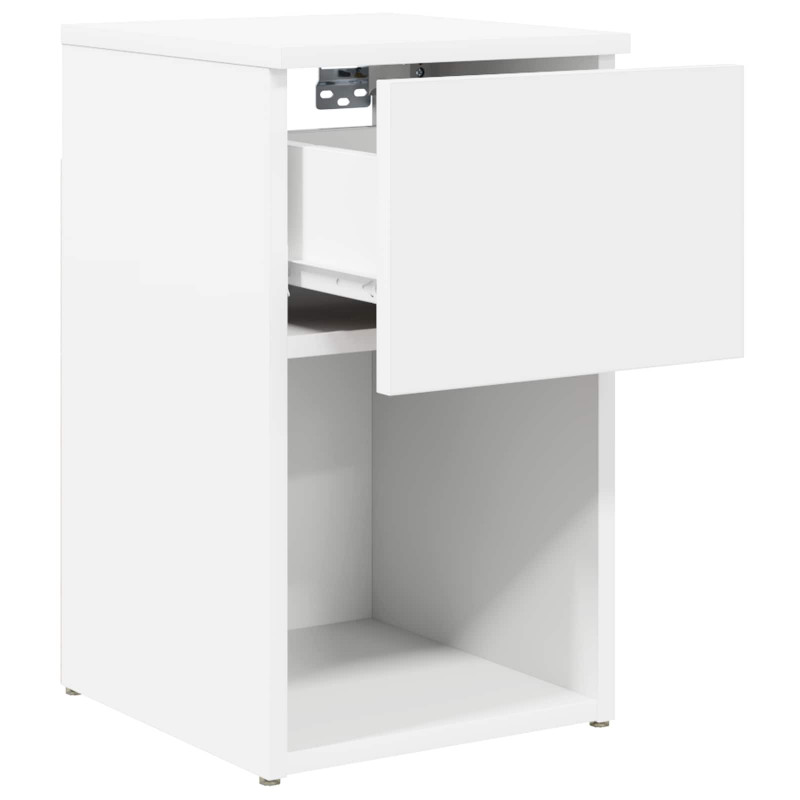 Szafka pod łóżko 2 pcs Biały 29 x 31,5 x 49 cm