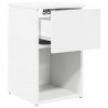 Szafka pod łóżko 2 pcs Biały 29 x 31,5 x 49 cm