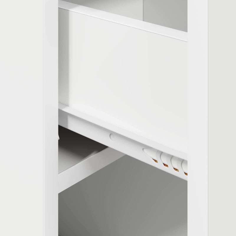 Szafka pod łóżko 2 pcs Biały 29 x 31,5 x 49 cm