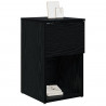 Szafka pod łóżko 2 pcs Czarny dąb 29 x 31,5 x 49 cm