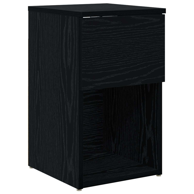 Szafka pod łóżko 2 pcs Czarny dąb 29 x 31,5 x 49 cm