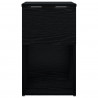 Szafka pod łóżko 2 pcs Czarny dąb 29 x 31,5 x 49 cm