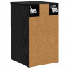 Szafka pod łóżko 2 pcs Czarny dąb 29 x 31,5 x 49 cm