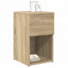 Szafka pod łóżko 2 pcs dąb Sonoma 29 x 31,5 x 49 cm