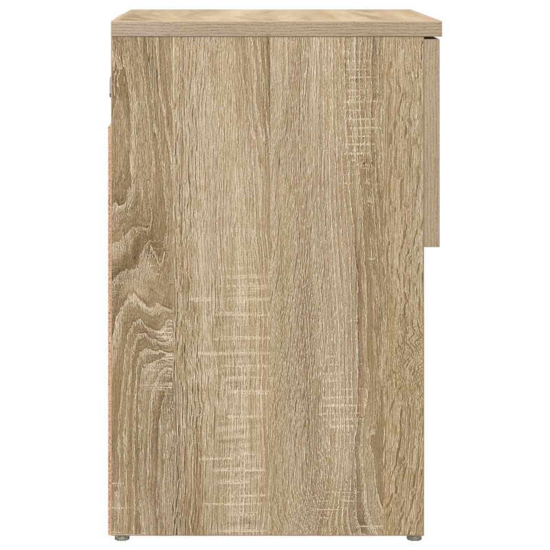 Szafka pod łóżko 2 pcs dąb Sonoma 29 x 31,5 x 49 cm