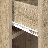 Szafka pod łóżko 2 pcs dąb Sonoma 29 x 31,5 x 49 cm