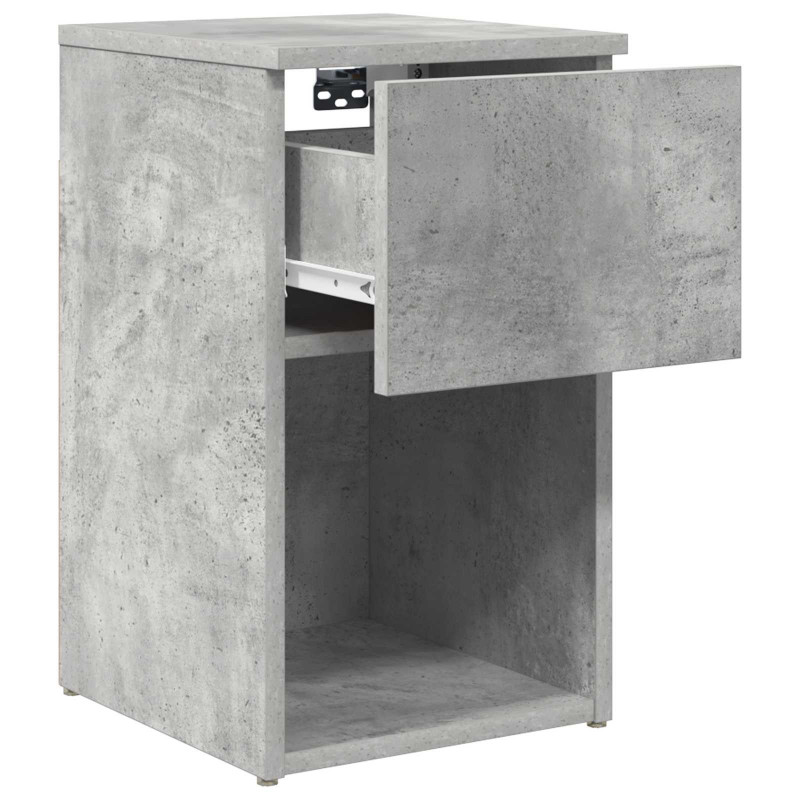 Szafka pod łóżko Betonowy szary 29 x 31,5 x 49 cm