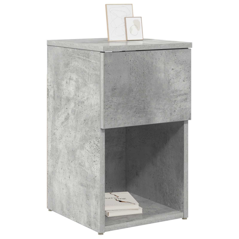 Szafka pod łóżko 2 pcs Betonowy szary 29 x 31,5 x 49 cm
