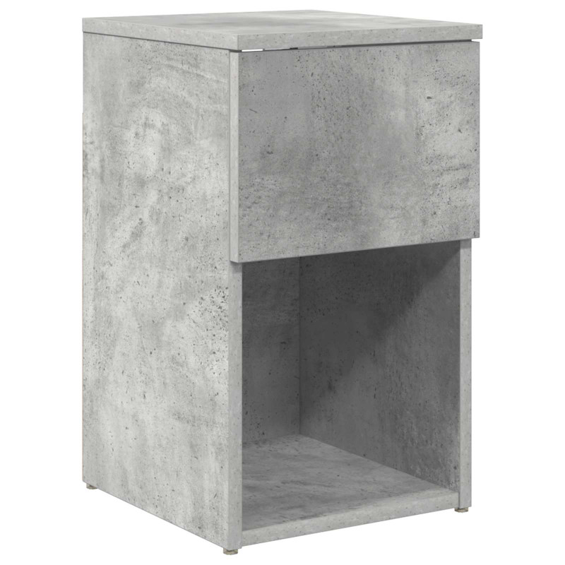 Szafka pod łóżko 2 pcs Betonowy szary 29 x 31,5 x 49 cm