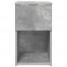 Szafka pod łóżko 2 pcs Betonowy szary 29 x 31,5 x 49 cm