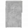 Szafka pod łóżko 2 pcs Betonowy szary 29 x 31,5 x 49 cm