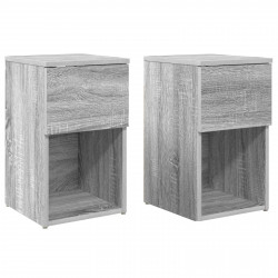 Szafka pod łóżko 2 pcs Szary Sonoma 29 x 31,5 x 49 cm