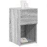 Szafka pod łóżko 2 pcs Szary Sonoma 29 x 31,5 x 49 cm