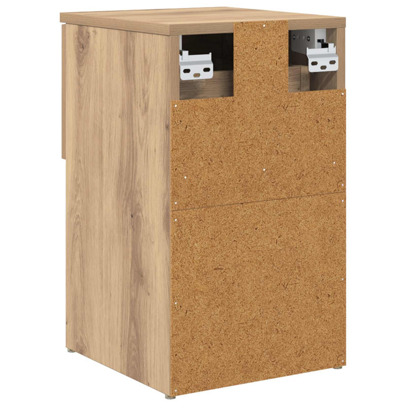 Szafka pod łóżko 2 pcs Dąb artisan 29 x 31,5 x 49 cm