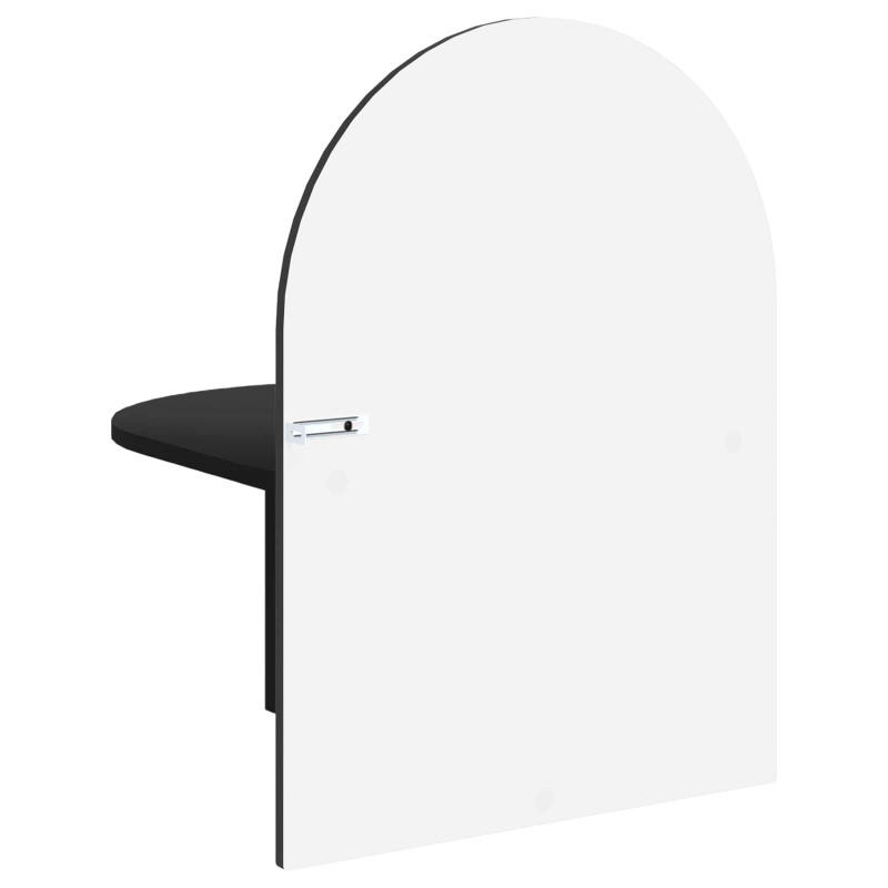 Stolik nocny 2 pcs Czarny dąb 48 x 49 x 65 cm