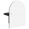 Stolik nocny 2 pcs Czarny dąb 48 x 49 x 65 cm