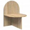 Stolik nocny 2 pcs dąb Sonoma 48 x 49 x 65 cm