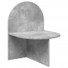 Stolik nocny 2 pcs Betonowy szary 48 x 49 x 65 cm